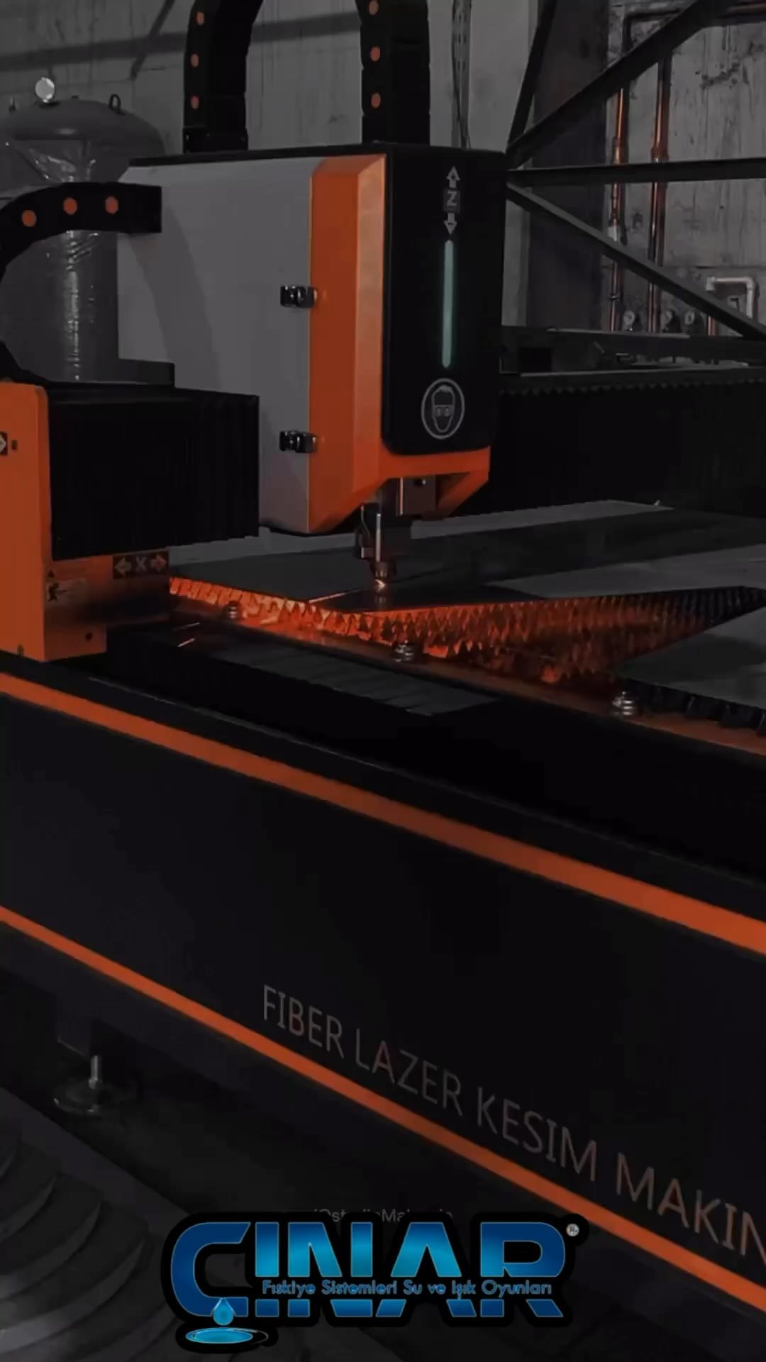 Fiber lazer kesim – Kolektör ve parça
